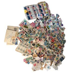 Vintage Postage Stamp Collection